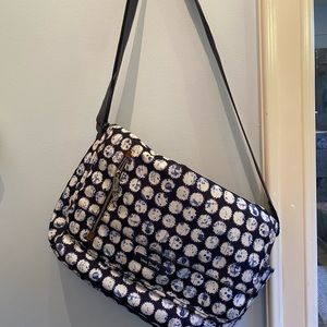 Vera Bradley large laptop crossbody bag